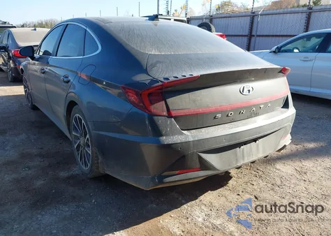 2021 Hyundai Sonata Limited from USA, damaged, VIN 5NPEH4J20MH081466